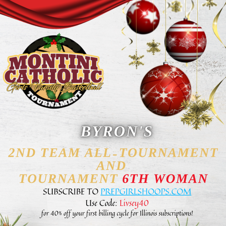 Montini Xmas Tournament: Byron's 2nd Team All-Tournament!