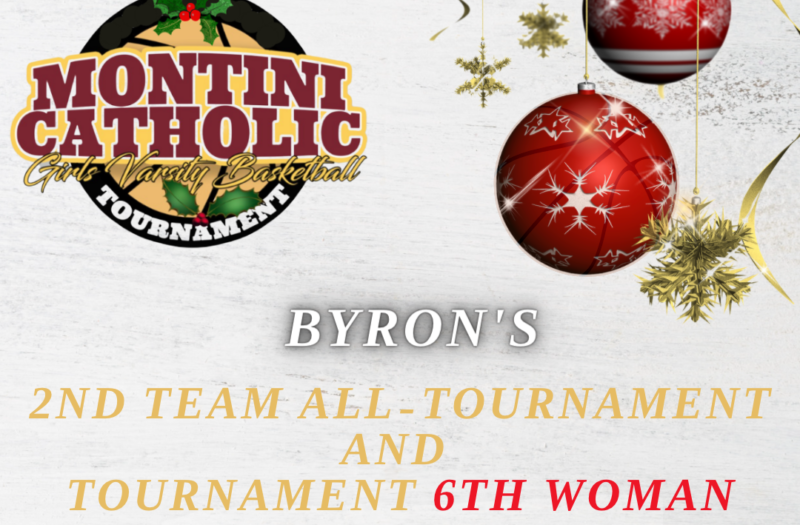Montini Xmas Tournament: Byron&#8217;s 2nd Team All-Tournament!