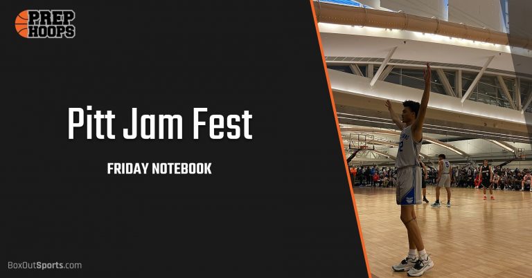 Pitt Jam Fest Friday Notebook
