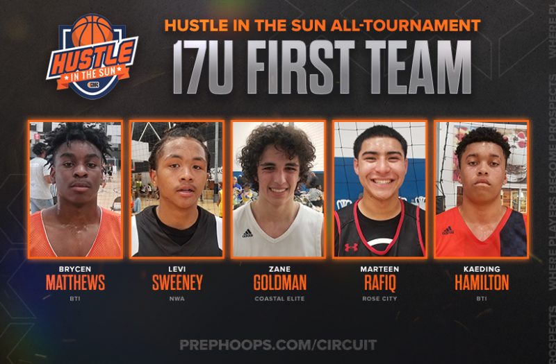 Hustle In The Sun Recap: 17U All Tournament Team
