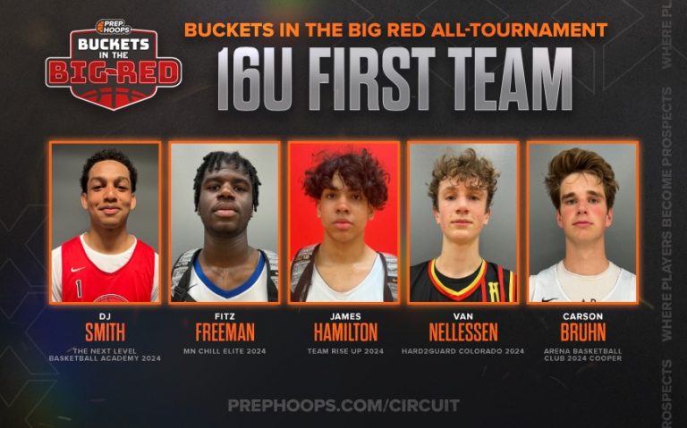 Buckets In The Big Red: 16U All-Tournament Team