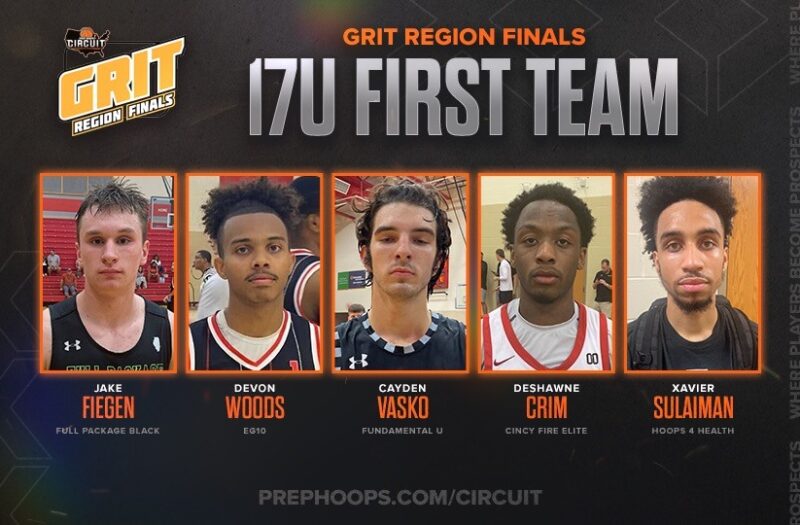 Grit Region Finals &#8211; 17u All-Tournament Teams