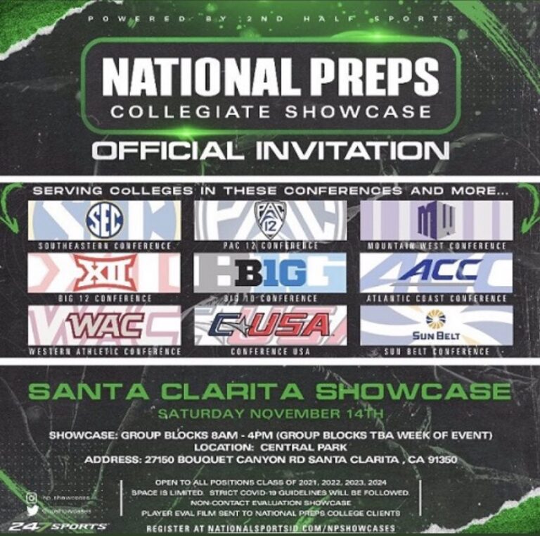 National Preps Collegiate Showcase in Santa Clarita Preview